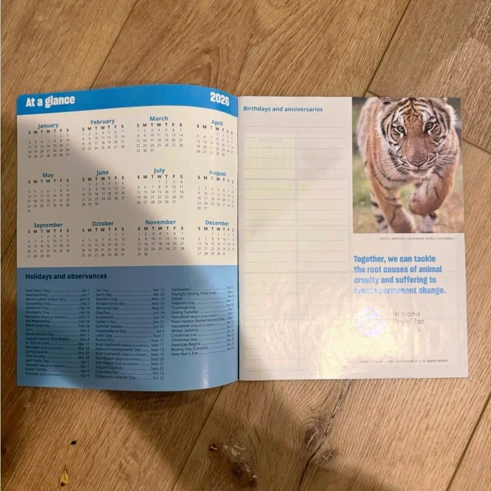 💚2026 Animal Lover's Planner